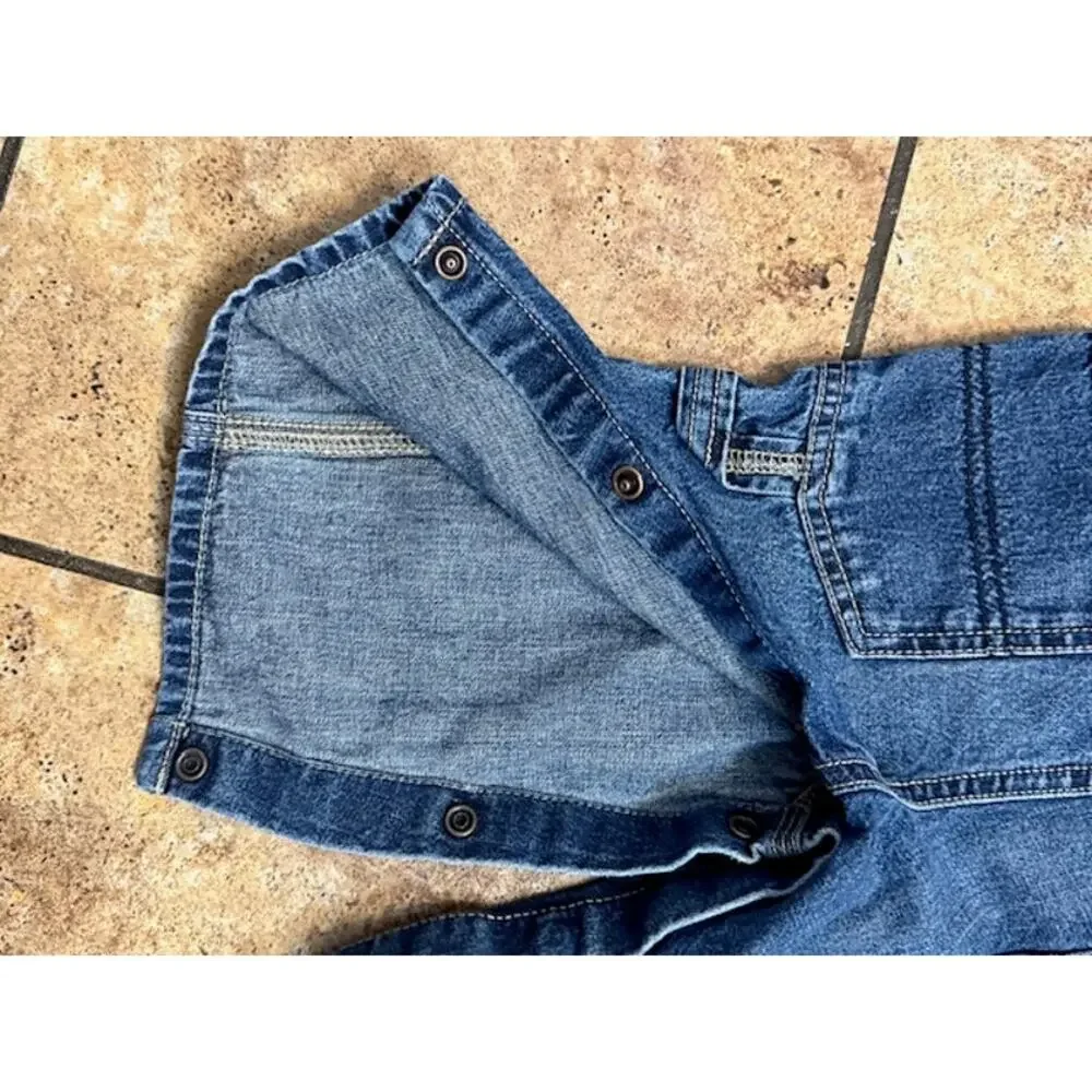 OshKosh B'gosh Denim Blue Baby Overalls One-Piece